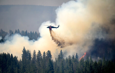 Oregon firefighters brace for windy and hot weather as they battle dozens of blazes